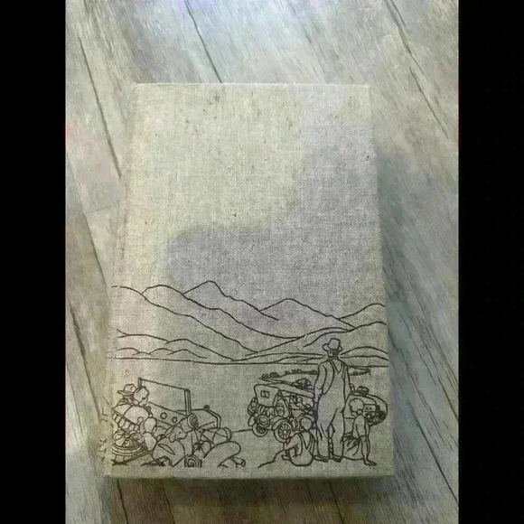 The Grapes of Wrath John Steinbeck May 1939 5th Printing Viking Press Hardcover - Picture 1 of 5